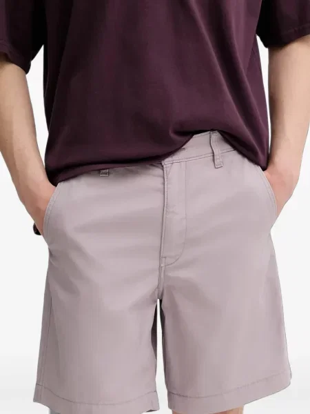 Scurt pantaloni scurți Levi's® cu broderie cu dungi alb