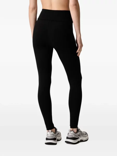 Leggings Ea7 Emporio Armani cu imagine negru