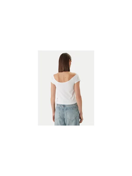 Guess Jeans T-shirt Regular Fit bijela