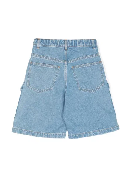 Szorty jeansowe dziecięce Fendi niebieskie