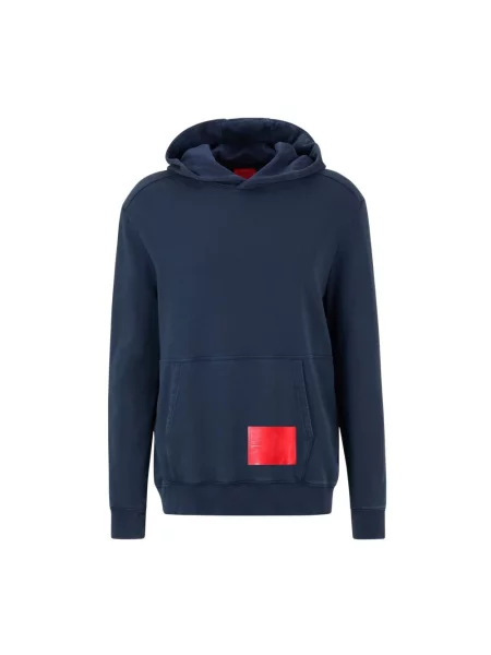Bluza z kapturem Hugo niebieska