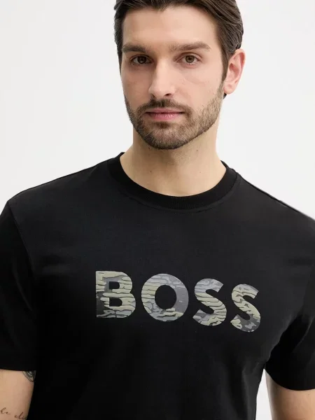 Футболка BOSS Orange Te_Insignia помаранчева