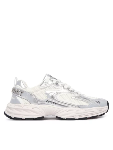 Sneakers Plein Sport Pulse X FAFS alb