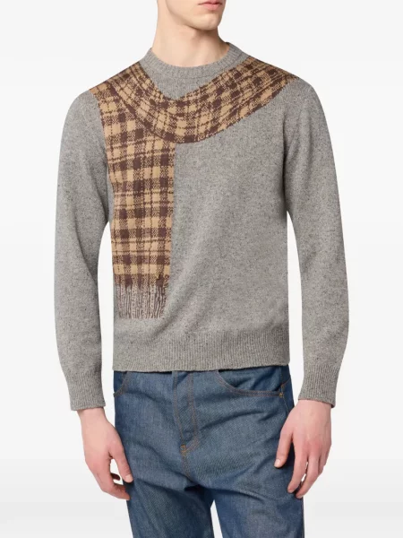 Pulover Moschino de lână gri