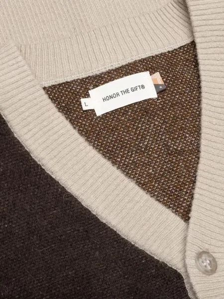 Cardigan Honor The Gift de lână maro