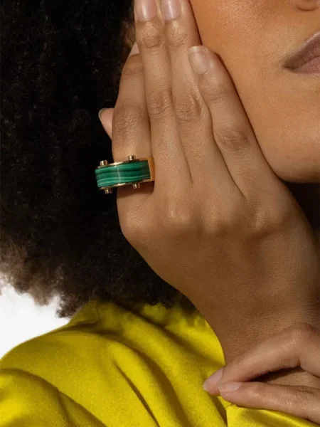 Inel Brooks Brothers galben