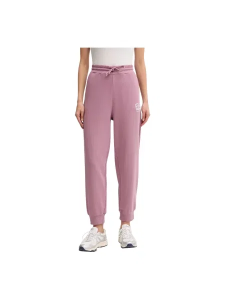 Emporio Armani spodnie dresowe różowe