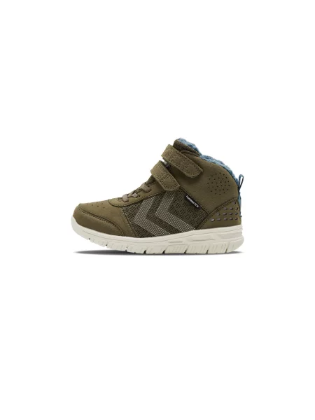 Sneakersy dla dzieci Hummel Crosslite Winter Mid Tex zielone