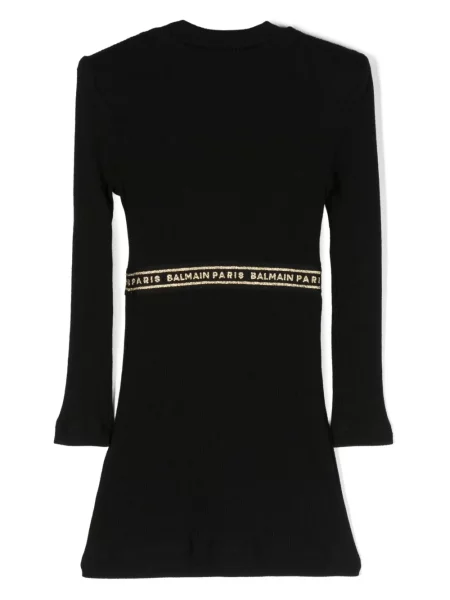 Sukienka dziecięca Balmain czarna