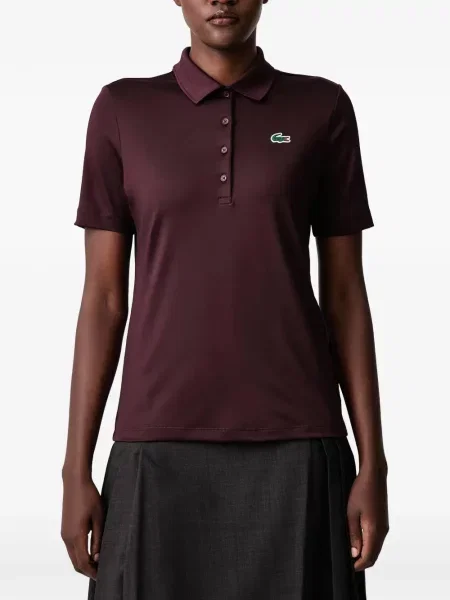 Golf tricou polo Lacoste stretch roșu