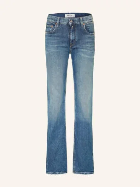 Replay Jeansy Straight Akeme blau niebieskie