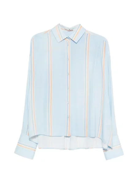 Cămașă Ermanno Scervino cu dungi albastru