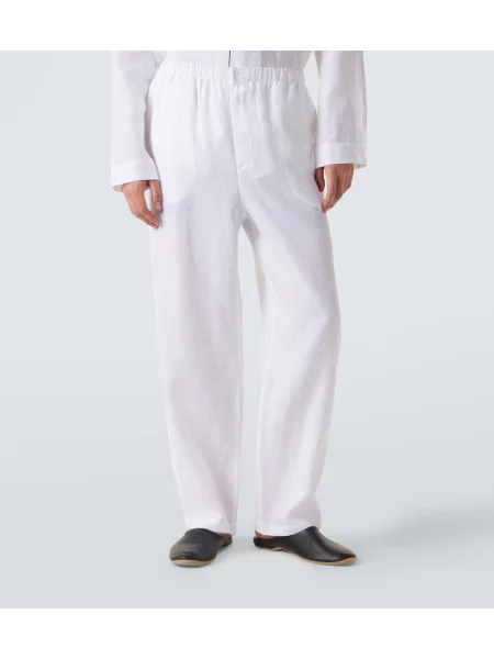 Pijamale Zegna de in alb