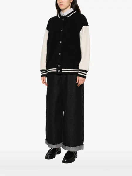 Lung cardigan Laneus negru
