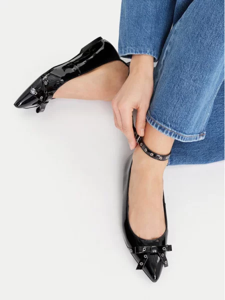 MEXX Baleriny czarny