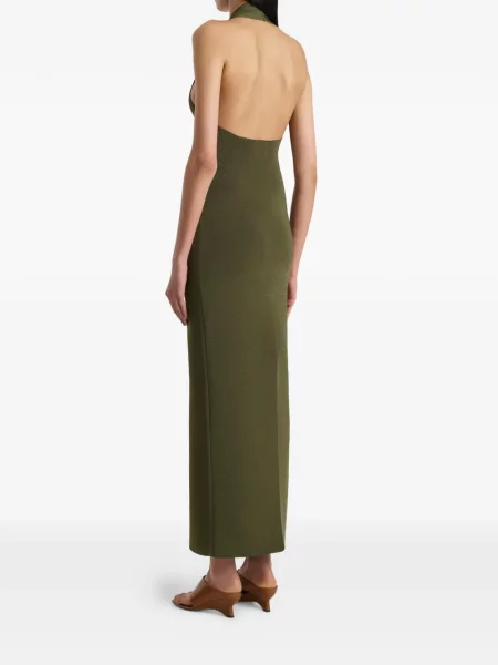Rochie Khaite de costum verde