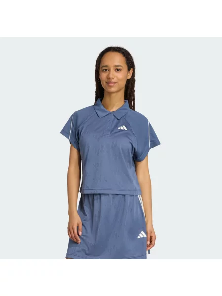 Tričko Stadium Tennis Inspired Jacquard Polo Tee bílé