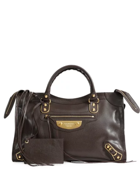 Geantă shopper Balenciaga maro