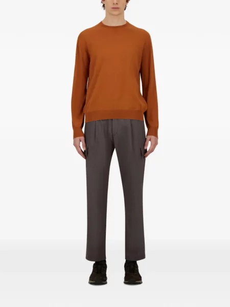 Pantaloni Herno melange maro