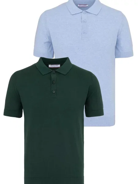 Felix Hardy Tricou deschis / verde închis albastru