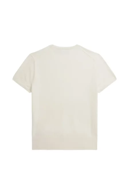 Tricou polo Polo Ralph Lauren cu dungi cu două rânduri de nasturi cu aplicații negru