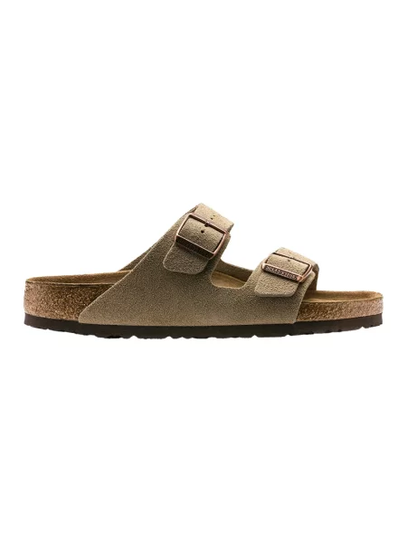 Sneakersy Birkenstock zamszowe beżowe