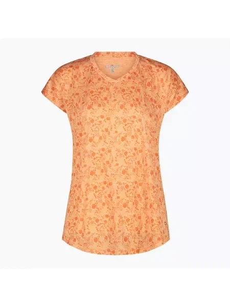 CMP дамска тениска salmone melange оранжево