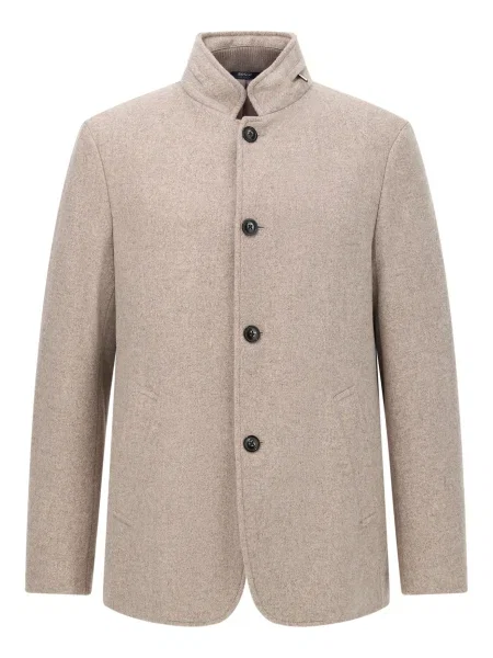 Boggi Milano Palton de primăvară-toamnă amestecat bej