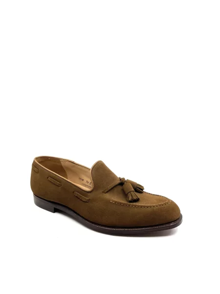 Półbuty Crockett & Jones skórzane brązowe