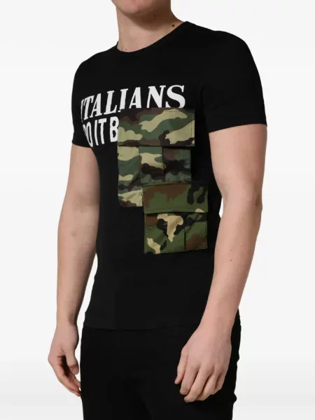 Tričko Dolce & Gabbana čierna