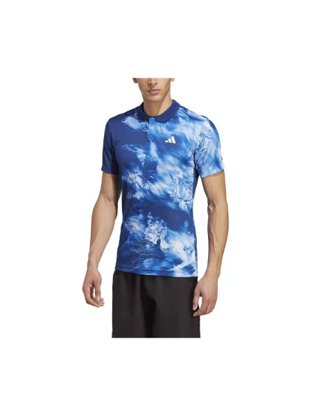 Tricou Adidas tenis albastru