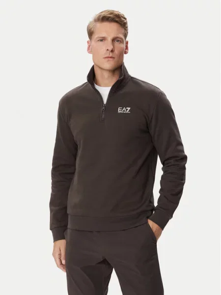 Emporio Armani Džemperis PJVTZ Modern Fit ruda