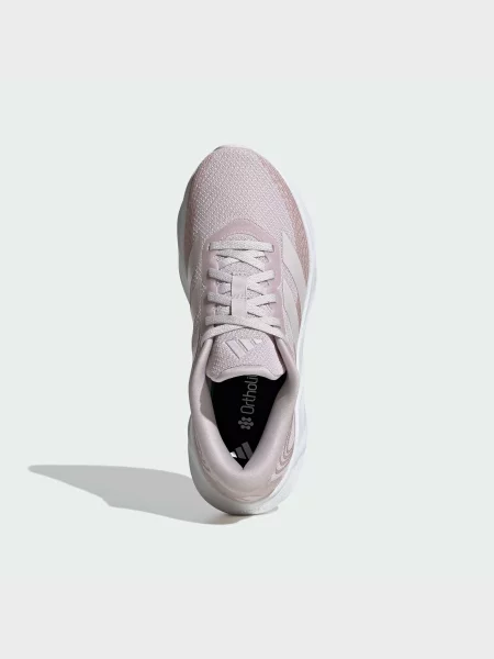 Кроссовки для бега Adidas Cloudfoam с принтом галактика розовые