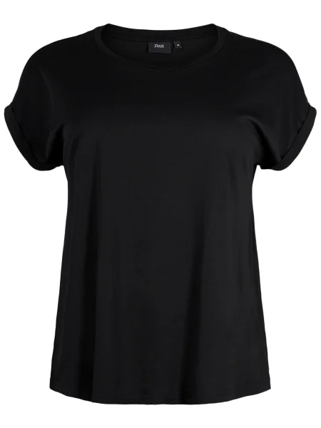 Zizzi Tricou KATJA' negru
