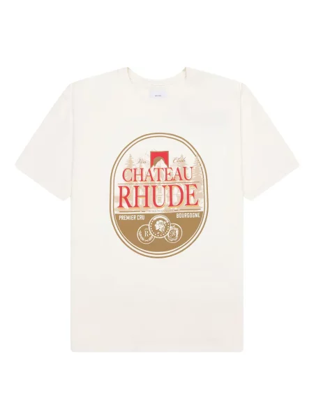 Retro tričko Rhude bílé