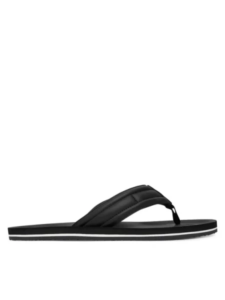 Tommy Hilfiger Japonke Hilfiger Padded Beach Sandal črna