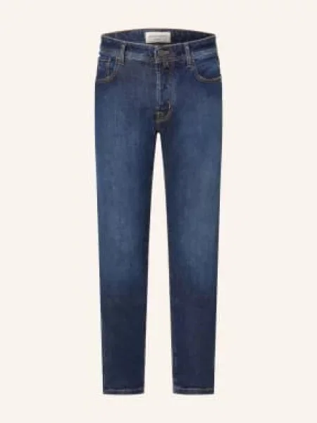 Jacob Cohen Jeansy Bard Slim Fit blau niebieskie