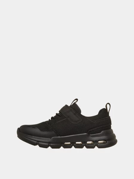 Дитячі Кросівки повсякденні Skechers SKECHERS GLIDE-STEP FLOW текстиль/штучна шкіра чорний