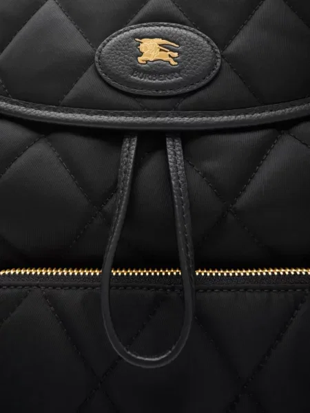 Rucsac Burberry din piele negru
