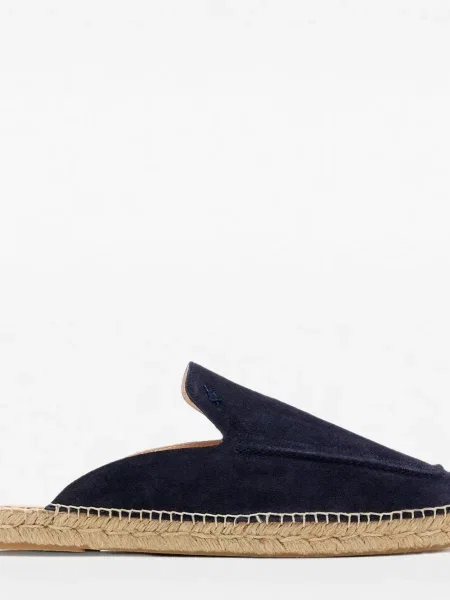 Espadrile Forsa din piele de căprioară albastru