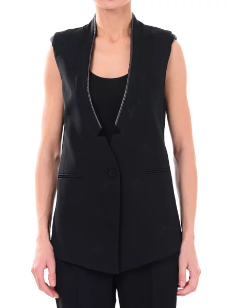 Жилет Patrizia Pepe черный