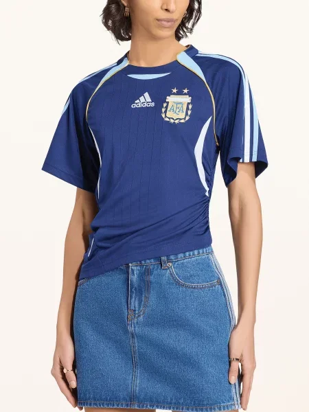 Adidas Koszulka Argentina Reconstructed Bringback blau niebieska