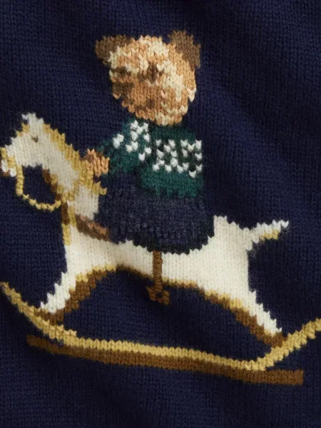 Koszulka polo dziecięca Polo Ralph Lauren niebieska
