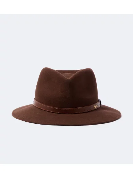 Klobúk Borsalino hnedá