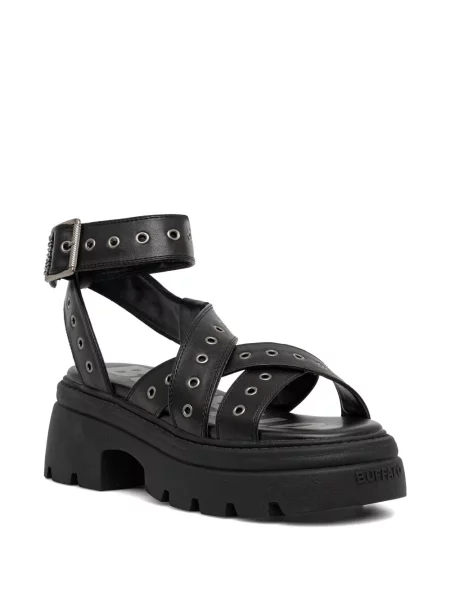 Sandale Buffalo cu platformă negru