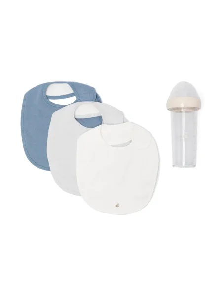 Жакардова чанта Bonpoint синьо