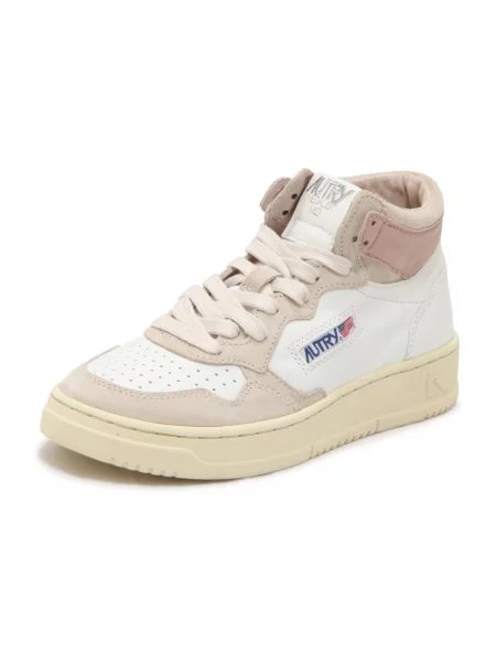 Sneakersy Autry skórzane białe