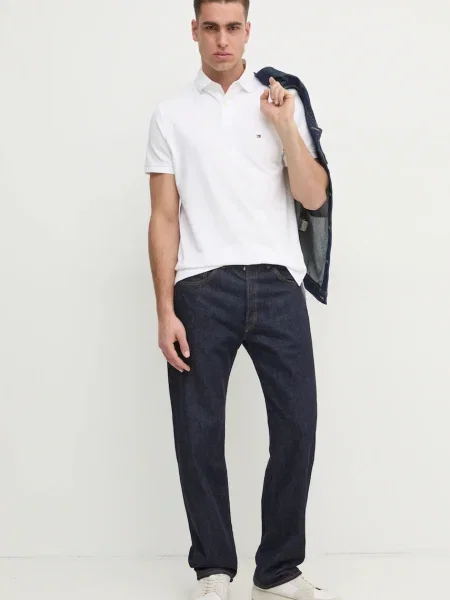 TOMMY HILFIGER Tricou alb