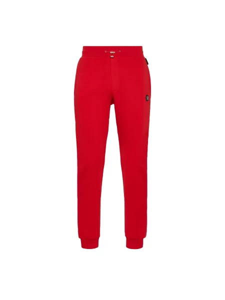 Spodnie Philipp Plein do biegania czerwone