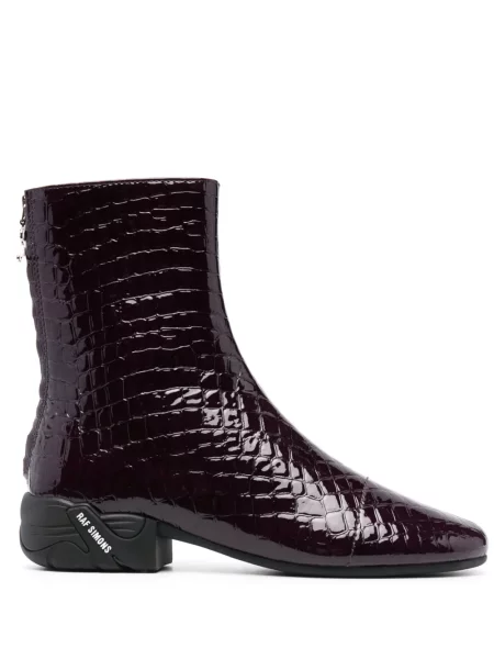 Cizme scurte Raf Simons roșu